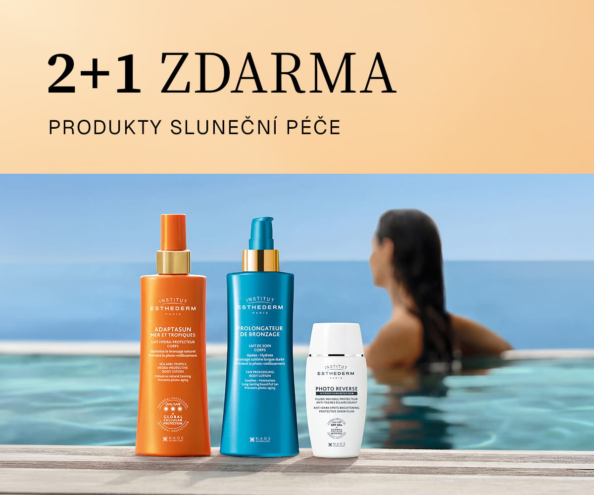 Sluneční péče Institut Esthederm 2+1 ZDARMA