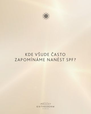 Slunce si nevybírá – a my na něj často zapomínáme přesně tam, kde pálí nejvíc. Jaká jsou nejčastější „zapomenutá“ místa? ✴...